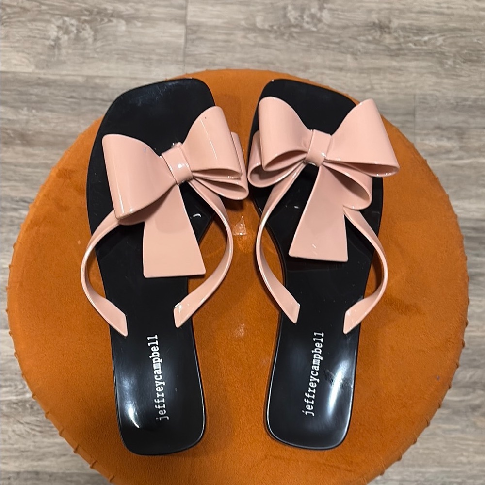 Jeffrey Campbell Jelly Bow Sandals